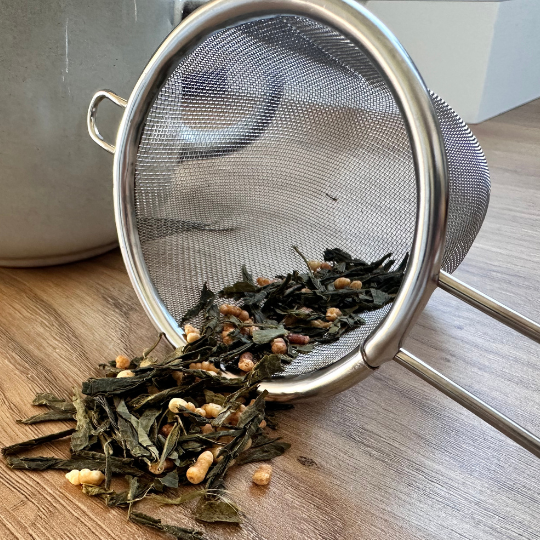 susz herbaty genmaicha