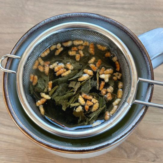 parzona genmaicha w kubku